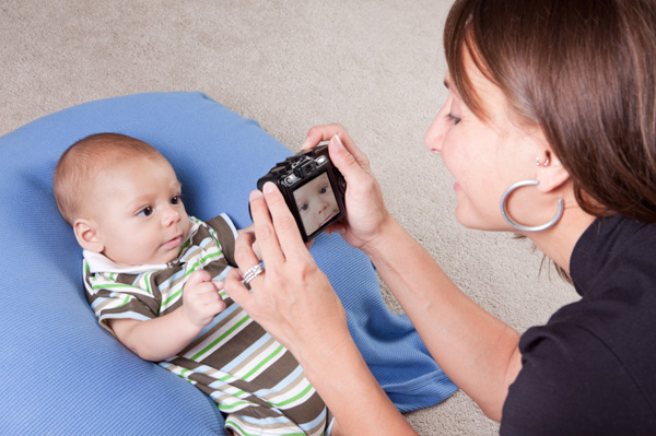 Mom with camera
