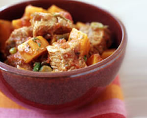 Slow Cooked Pork and Sweet Potato Stew