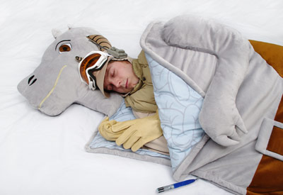 Star Wars Tauntaun carcass sleeping bag