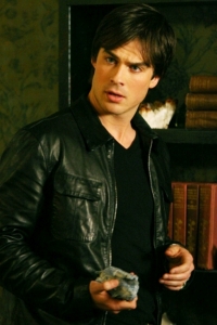 Ian rivets on Vampire Diaries