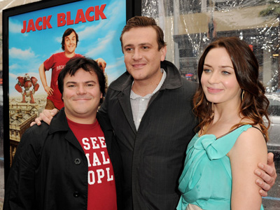 Emily Blunt, Jack Black and Jason Segel