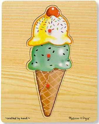 Melissa and Doug Ice Cream Cone Puzzle