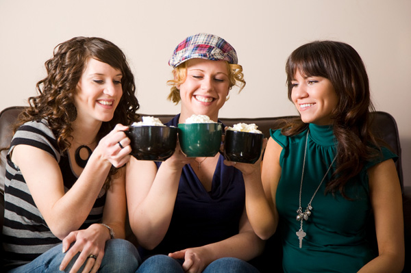 moms drinking coffee