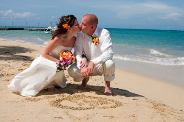 Beach wedding The right dress Ball gowns and beaded floorlength dresses 