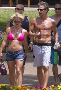 Britney Spears and Jason Trawick