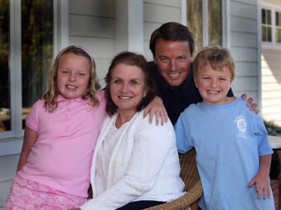 Elizabeth Edwards and family