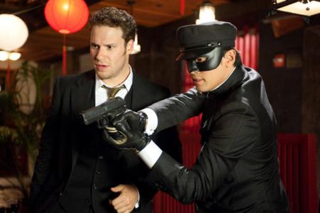 The Green Hornet first look starring Seth Rogan