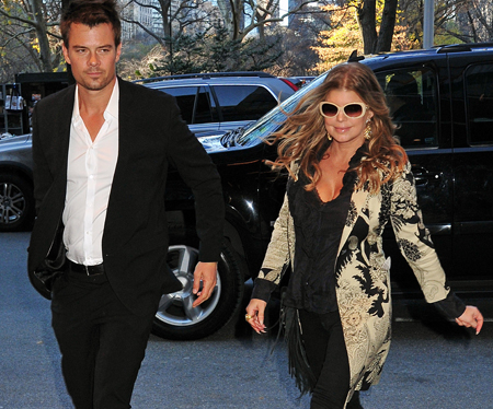 Josh Duhamel and Fergie