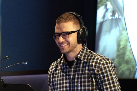 Justin Timberlake records Yogi Bear