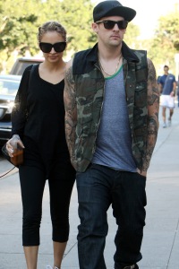Nicole Richie and Joel Madden