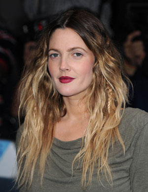 Drew Barrymore - Ombre Hair Trend