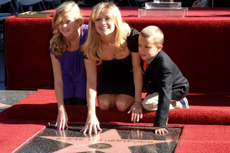 Reese Witherspoon and her family