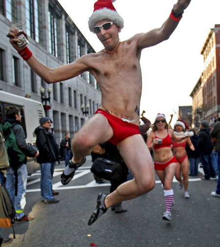 Santa Speedo