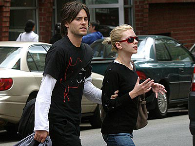 Scarlett Johansson and Jared Leto