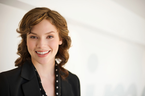 Young business woman