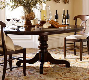 Harvest Pedestal Dining Table