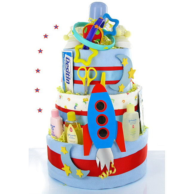 Blast Off Baby Basket from Overstock