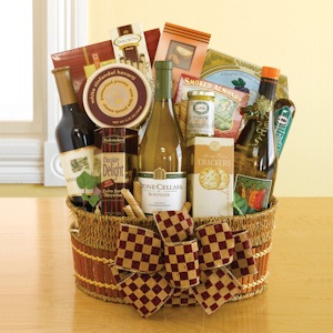 California Wine Trio Basket from All About Gifts and Baskets
