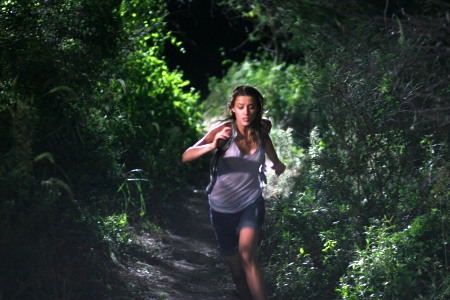 Amber Heard runs for her life in As Soon the Darkness