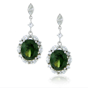 Emerald earrings
