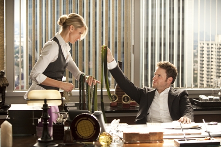 Cameron Diaz and Seth Rogen in The Green Hornet