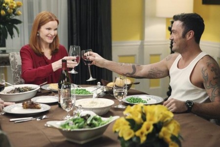 Marcia Cross and Brian Austin Green