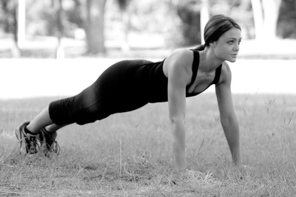 1. Sumo Push-ups