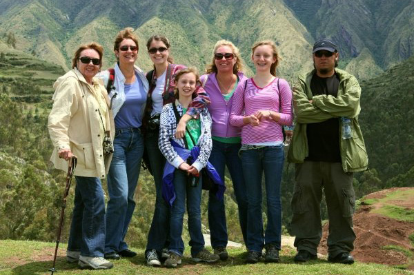 Family adventure in peru