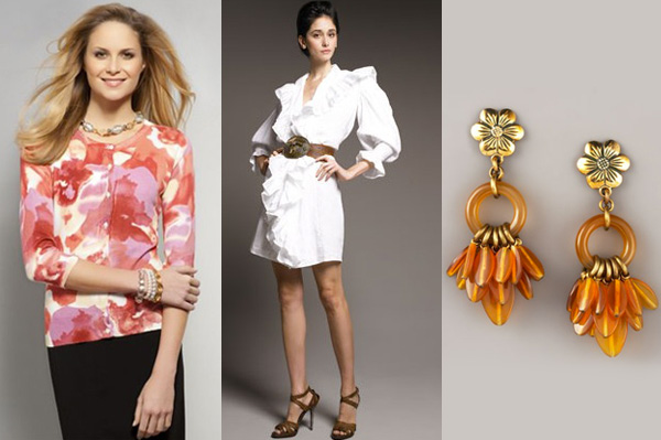 Flirty spring looks