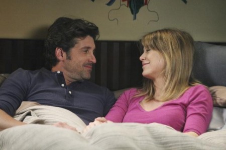 Grey's Anatomy stars Patrick Dempsey and Ellen Pompeo