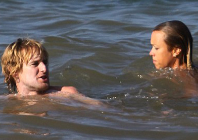 Owen Wilson and Jade Duell
