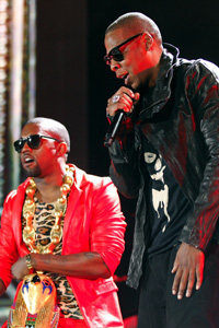 Jay-Z and Kanye West