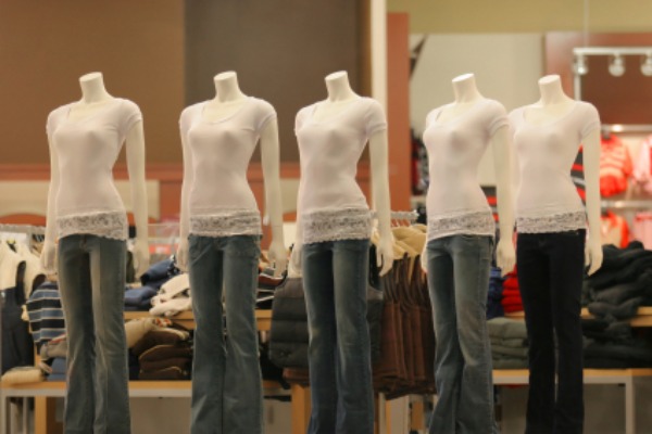 Shopping for jeans
