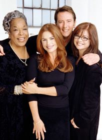 John Dye and cast of Touch by an Angel
