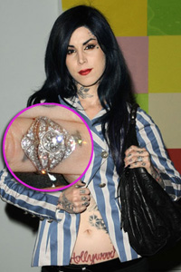 Kat Von D's engagement ring