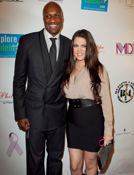 Khloe Kardashian and Lamar Odem