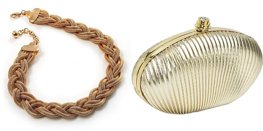 Gold-choker-gold-clutch