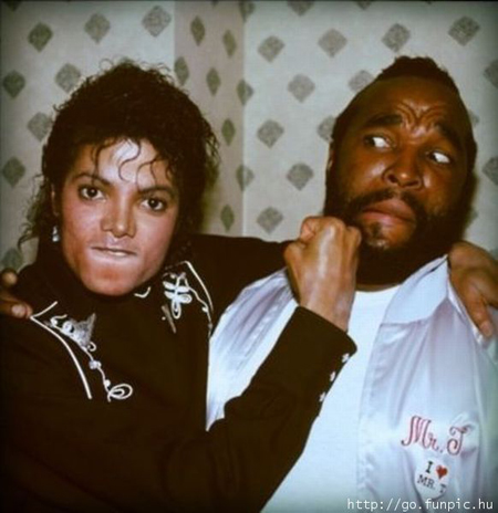 Michael Jackson Mr T