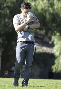 Orlando Bloom and baby