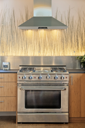 stainless stove