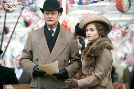 The Kings Speech stars Colin Firth and Helena Bonham Carter