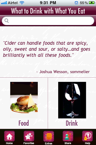What to Drink With What You Eat