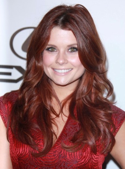 Check out five more of our favorite celebrities with red hairstyles >>