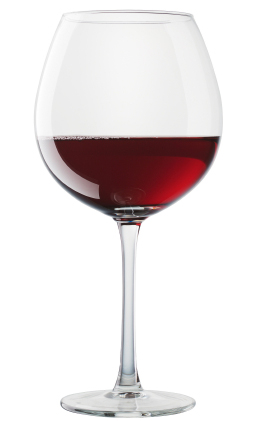 Soft Red Wine Glass