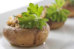 Stuffed mushrooms