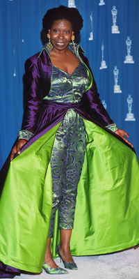 Whoopi Goldberg's off the rack ...