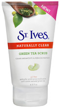 St. Ives Green Tea Scrub is great for getting rid of blackheads