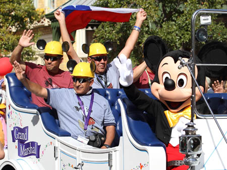 Chilean miners Disney
