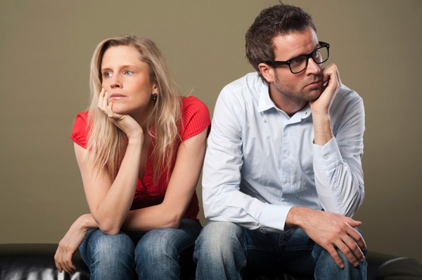 Couple on verge of break up