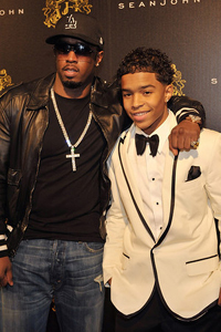 Pdiddy and son Justin